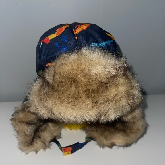 Child Dinosaur Winter Hat - Picture 2 of 2